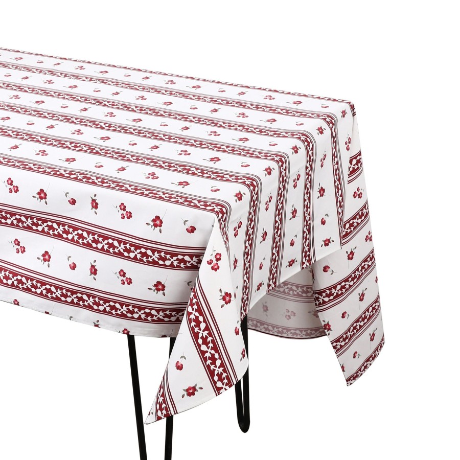 Homeware Chefanie | Burgundy Stripe Tablecloth