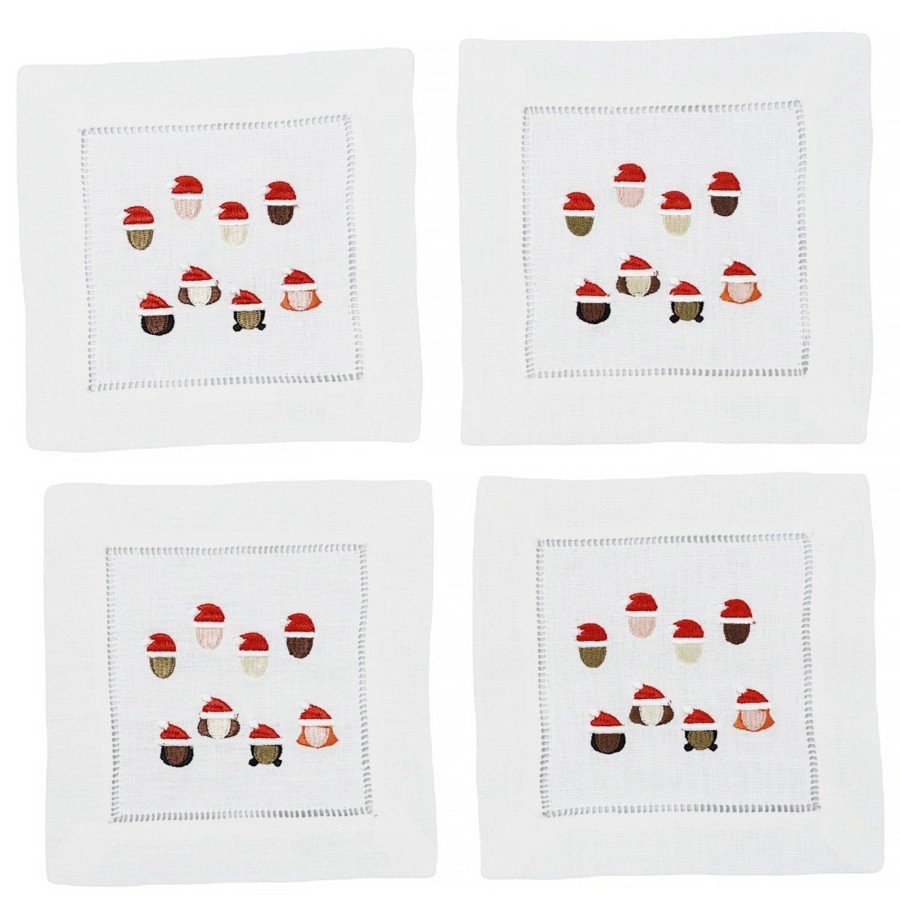 Homeware Chefanie | Santa Claus Cocktail Napkins (4)