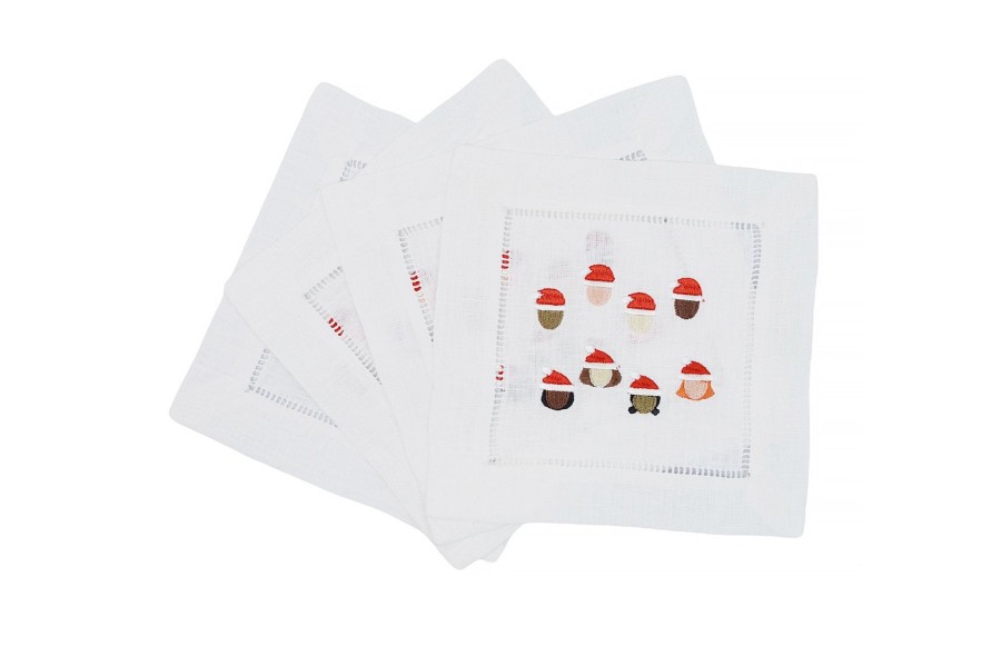 Homeware Chefanie | Santa Claus Cocktail Napkins (4)