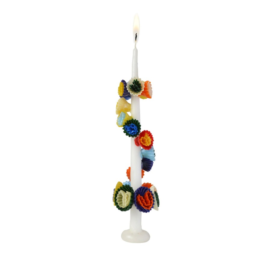 Homeware Chefanie | Multicolored Flower Candle