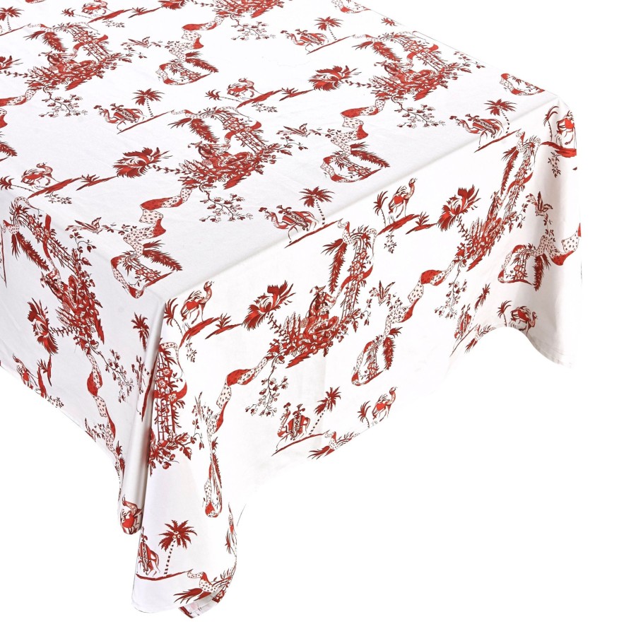 Homeware Chefanie | Red Toile Tablecloth