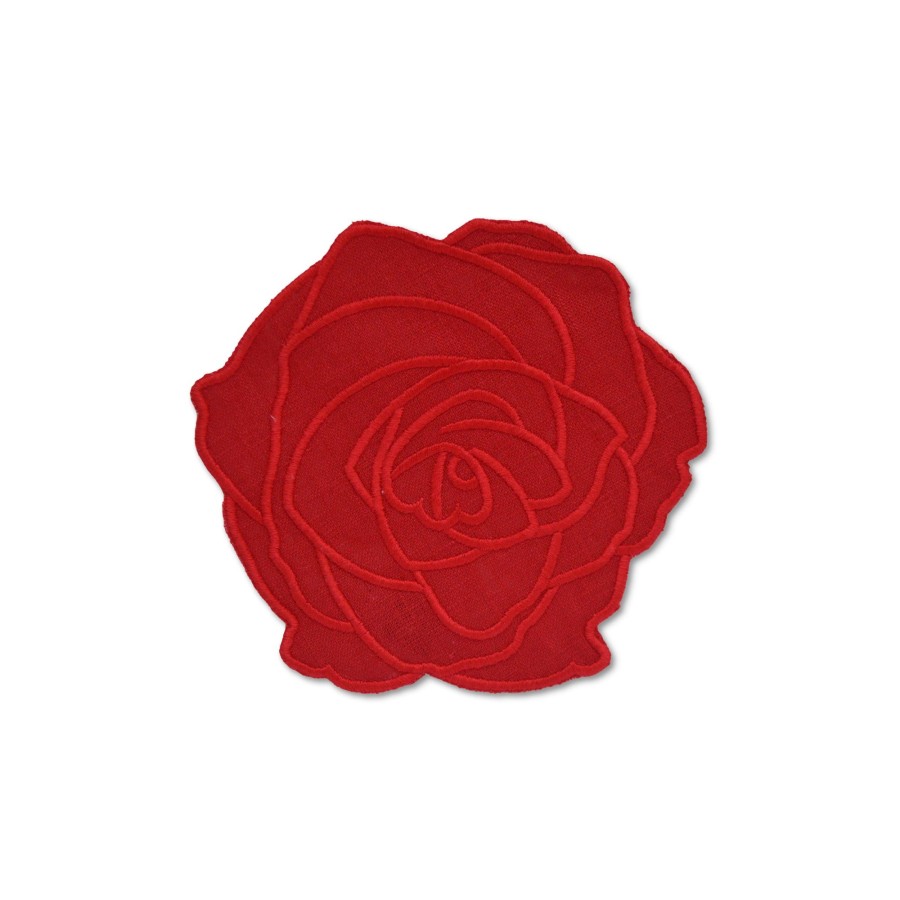 Homeware Chefanie | Red Rose Cocktail Napkins (4)