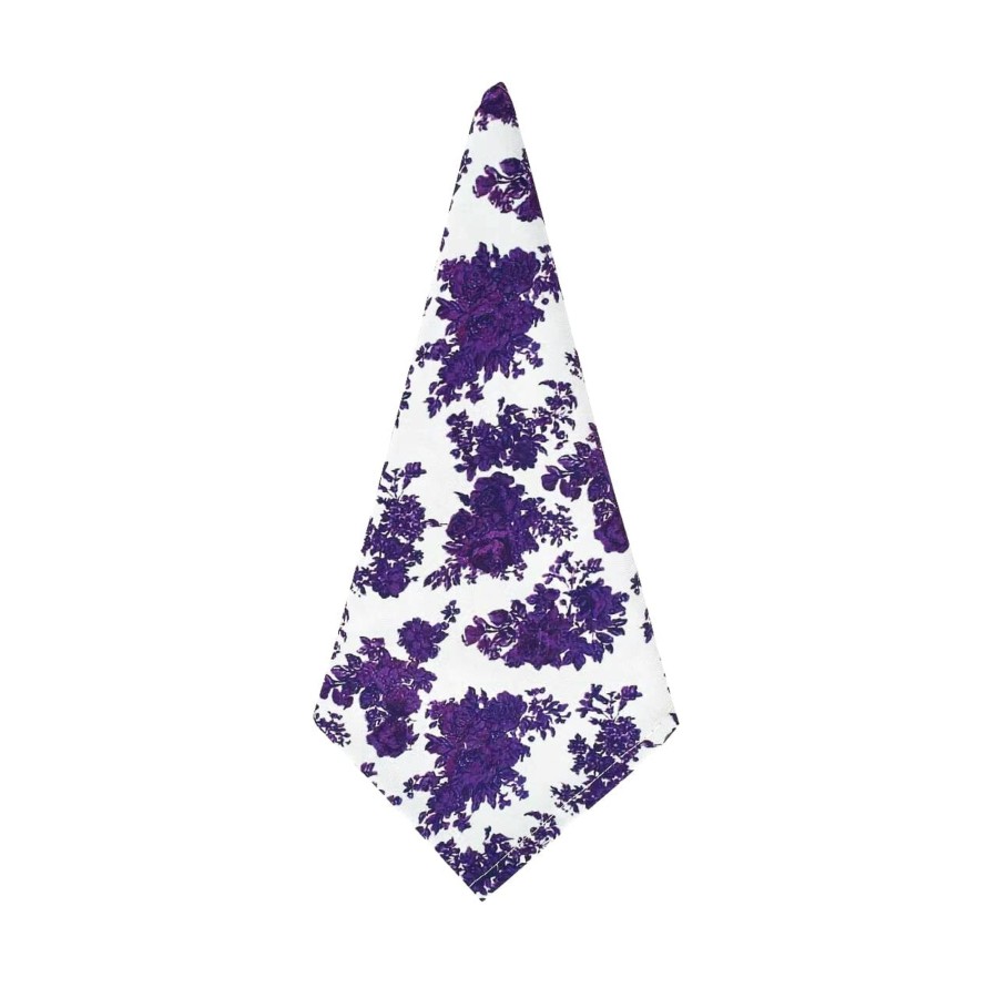 Homeware Chefanie | Purple Floral Napkins (4)