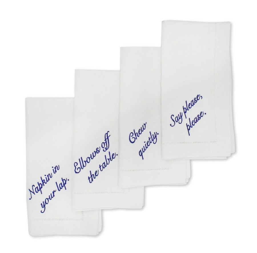 Homeware Chefanie | Miss Manners Dinner Napkins (4)