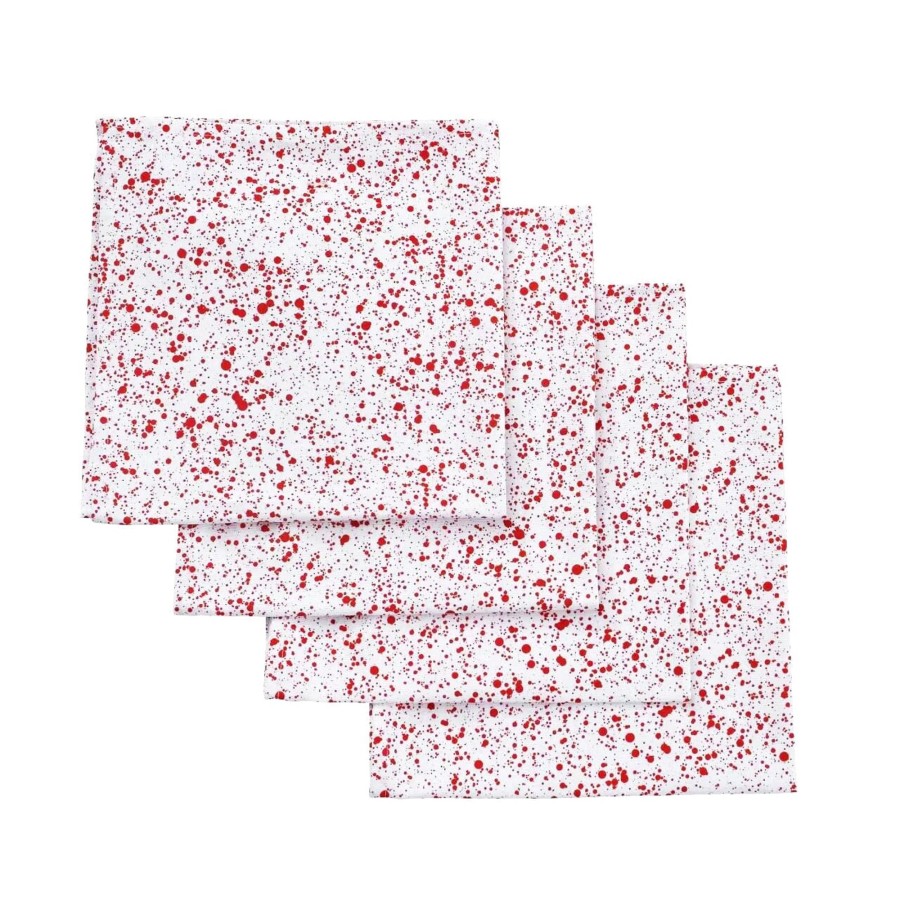 Homeware Chefanie | Red Splatter Napkins (4)