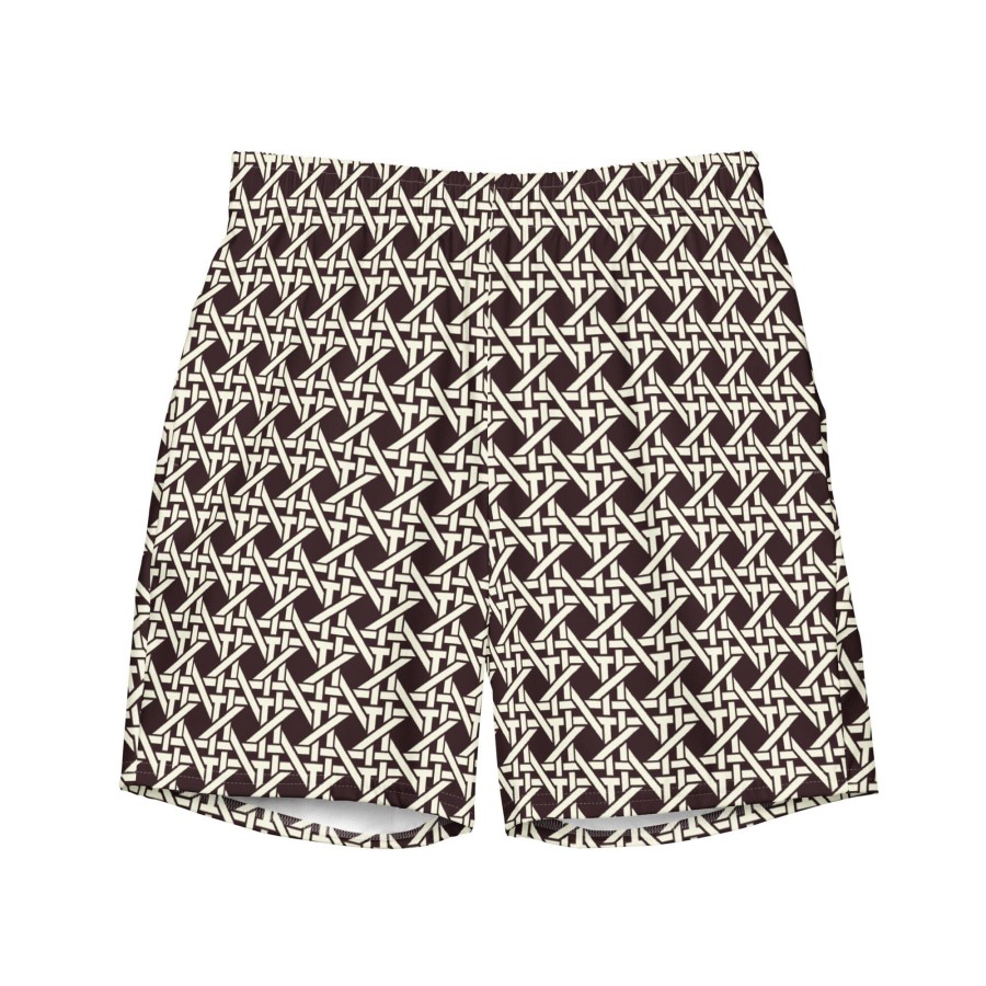 Garments Chefanie | Brown Cane Swim Trunks