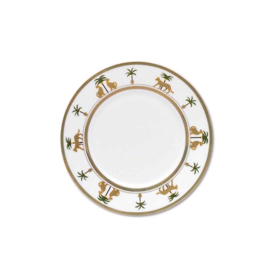 Homeware Chefanie | Gold Leopard Salad Plate