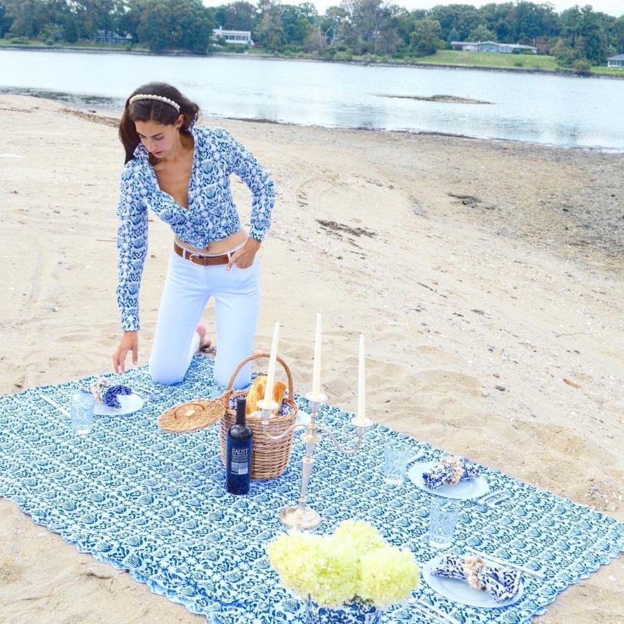 Homeware Chefanie | Blue & White Tablecloth