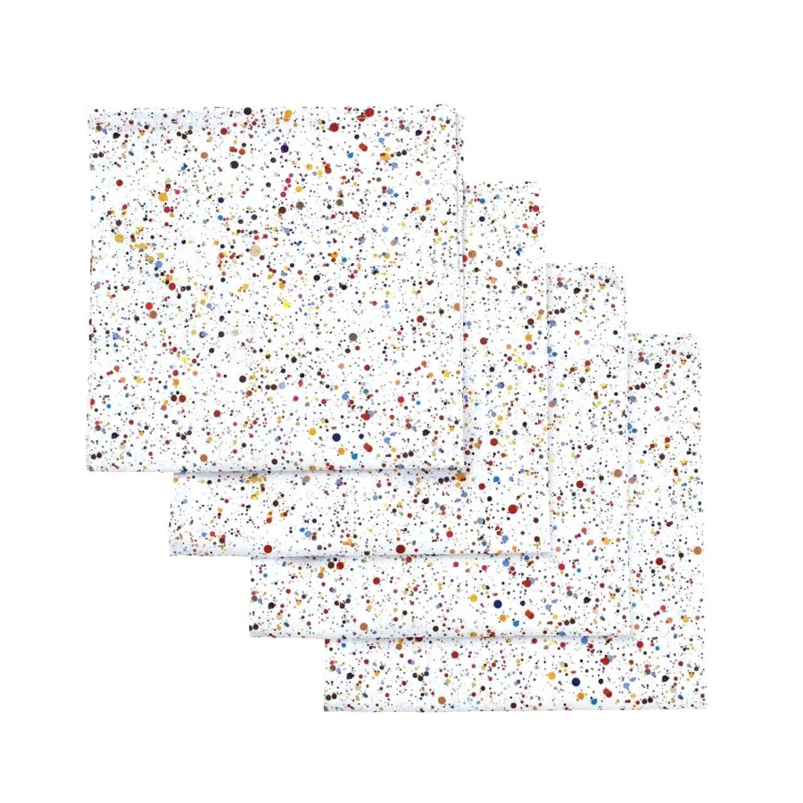 Homeware Chefanie | Rainbow Splatter Napkins (4)