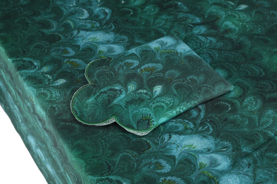 Homeware Chefanie | Green Marble Tablecloth