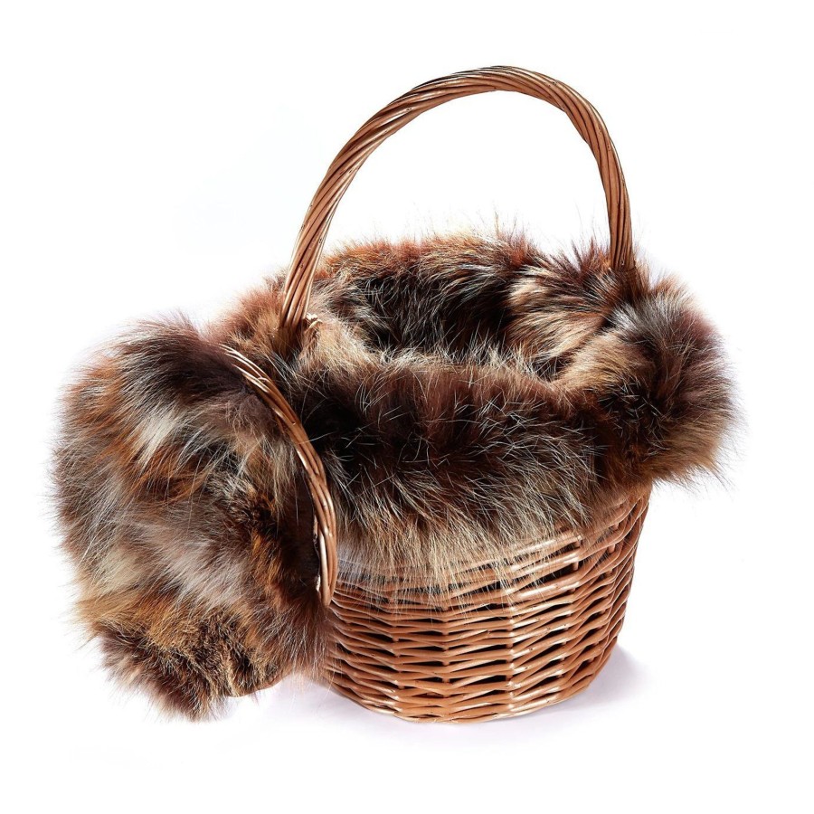 Accessories Chefanie | Fox Fur Basket