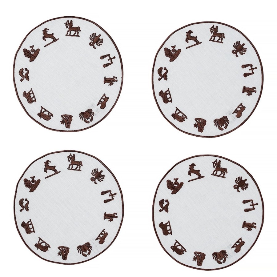 Homeware Chefanie | Zodiac Wheel Cocktail Napkins (4)