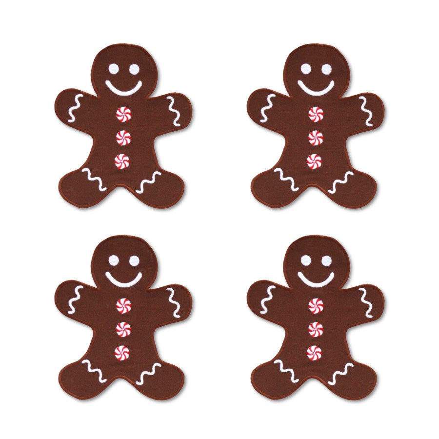 Homeware Chefanie | Gingerbread Man Cocktail Napkins (4)