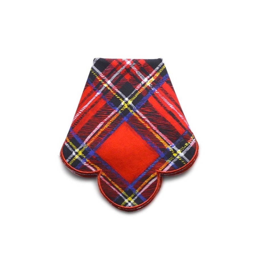 Homeware Chefanie | Scalloped Tartan Napkins (4)