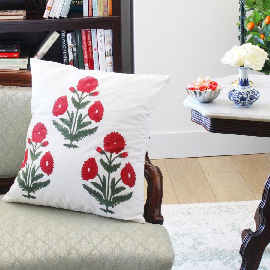 Homeware Chefanie | Red Poppy Pillowcase