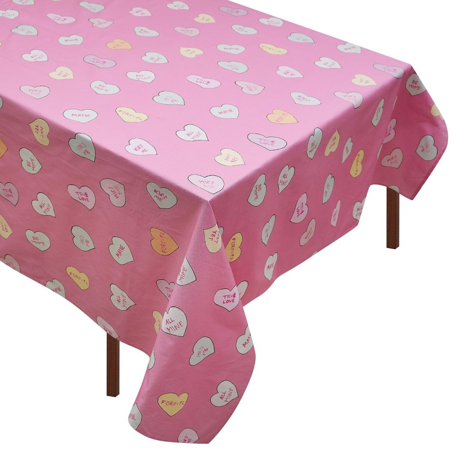 Homeware Chefanie | Conversation Heart Tablecloth