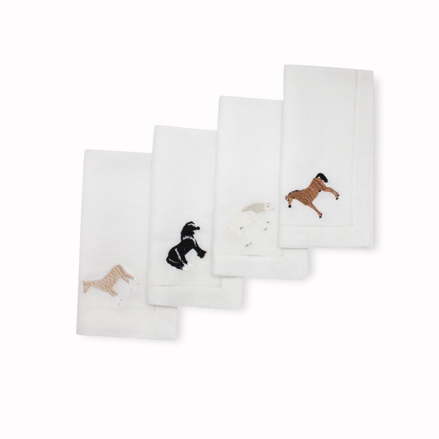 Homeware Chefanie | Horse Dinner Napkins (4)