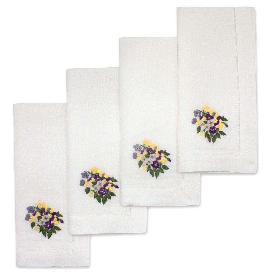 Homeware Chefanie | Pansy Dinner Napkins (4)