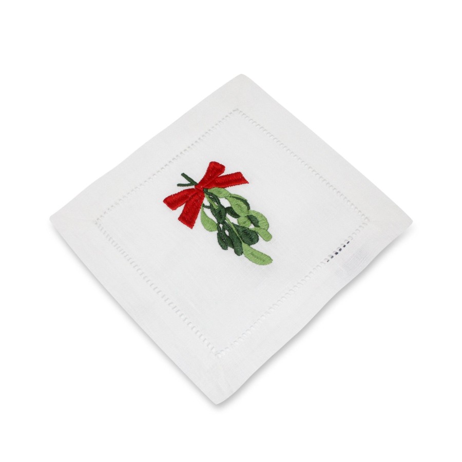 Homeware Chefanie | Mistletoe Cocktail Napkins (4)