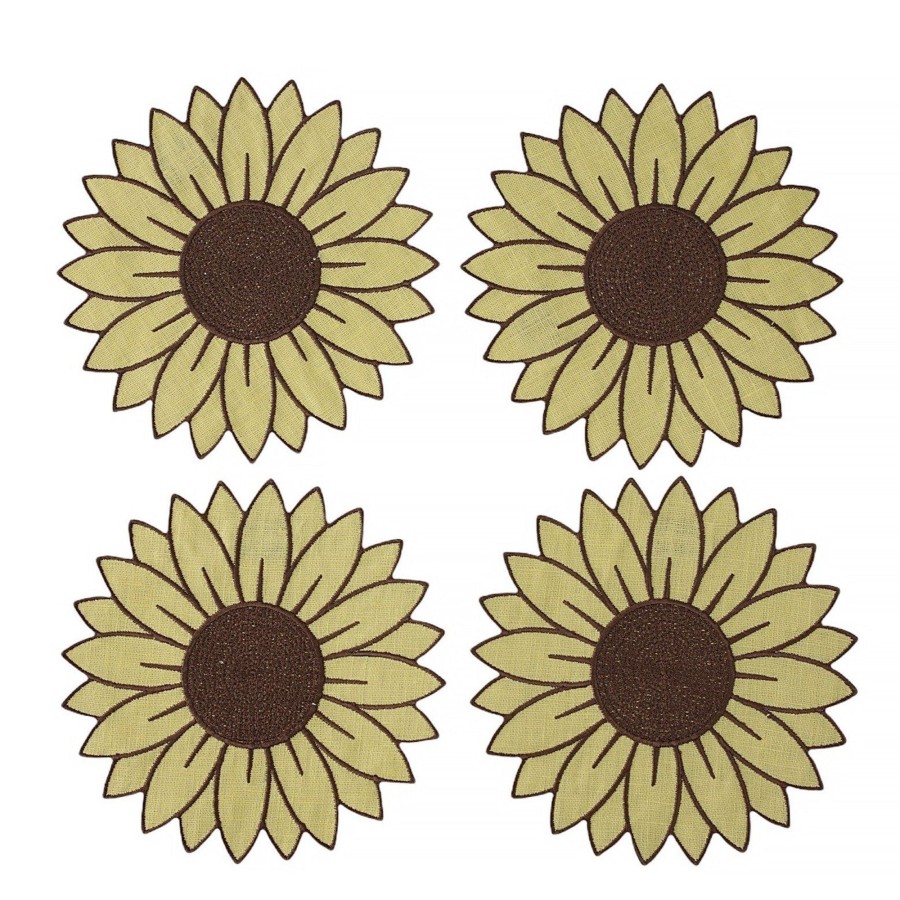 Homeware Chefanie | Sunflower Cocktail Napkins (4)