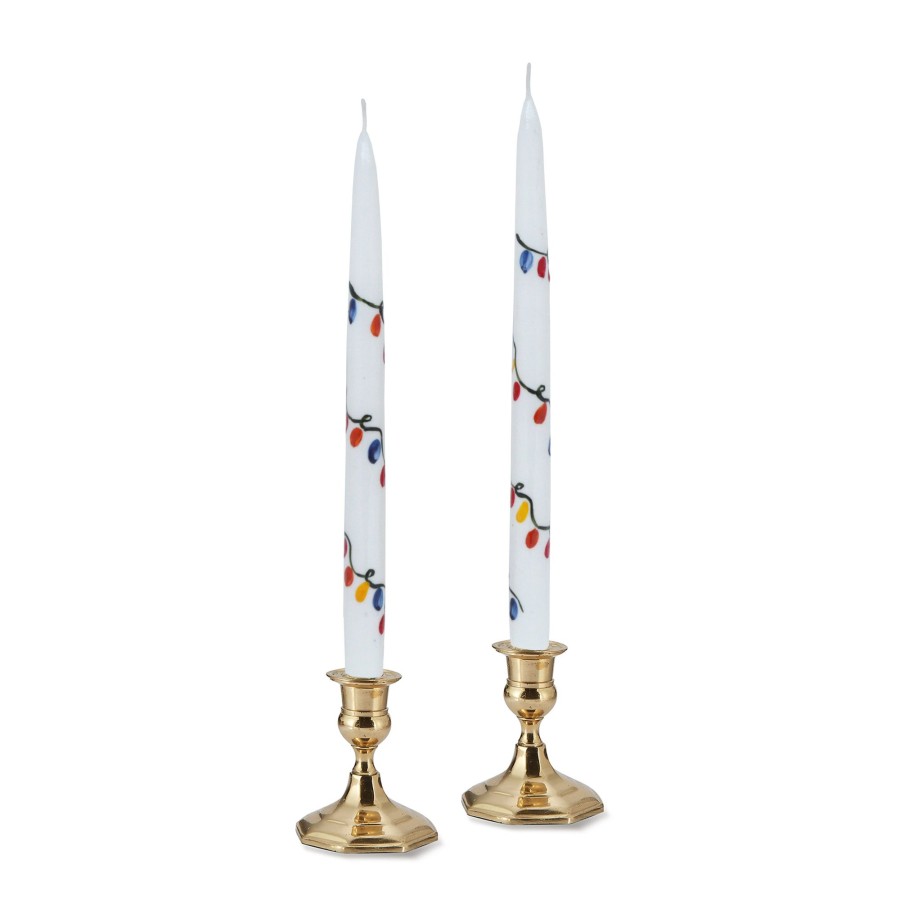 Homeware Chefanie | Christmas Lights Painted Tapers