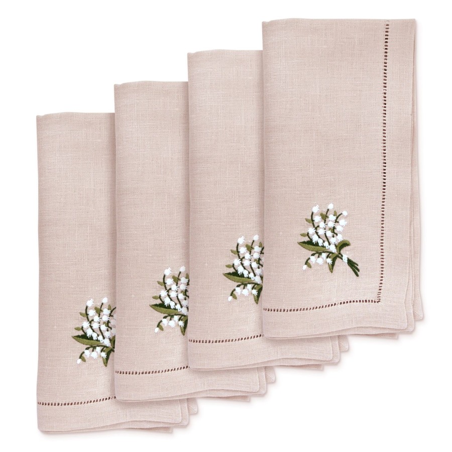 Homeware Chefanie | Lily Of The Valley Dinner Napkins