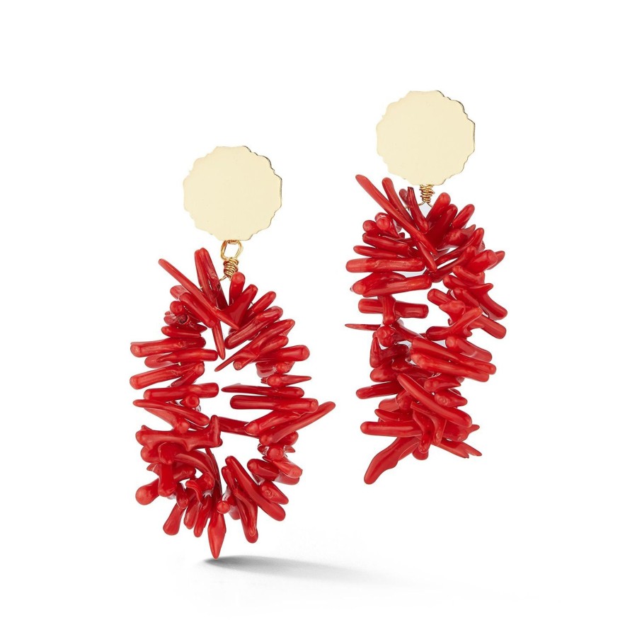 Accessories Chefanie | Coral Earrings