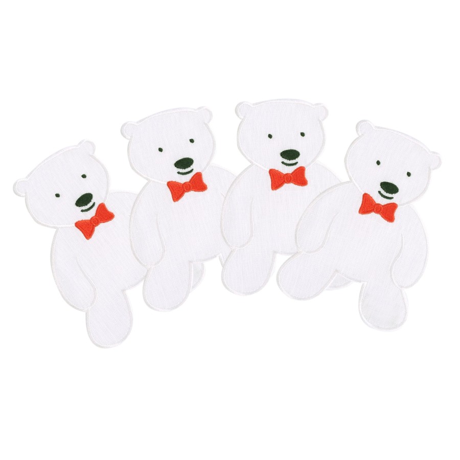 Homeware Chefanie | Polar Bear Cocktail Napkins (4)