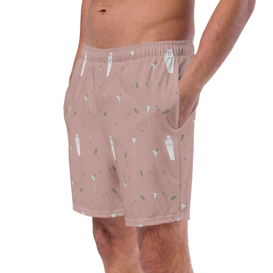 Garments Chefanie | Pink Martini Swim Trunks