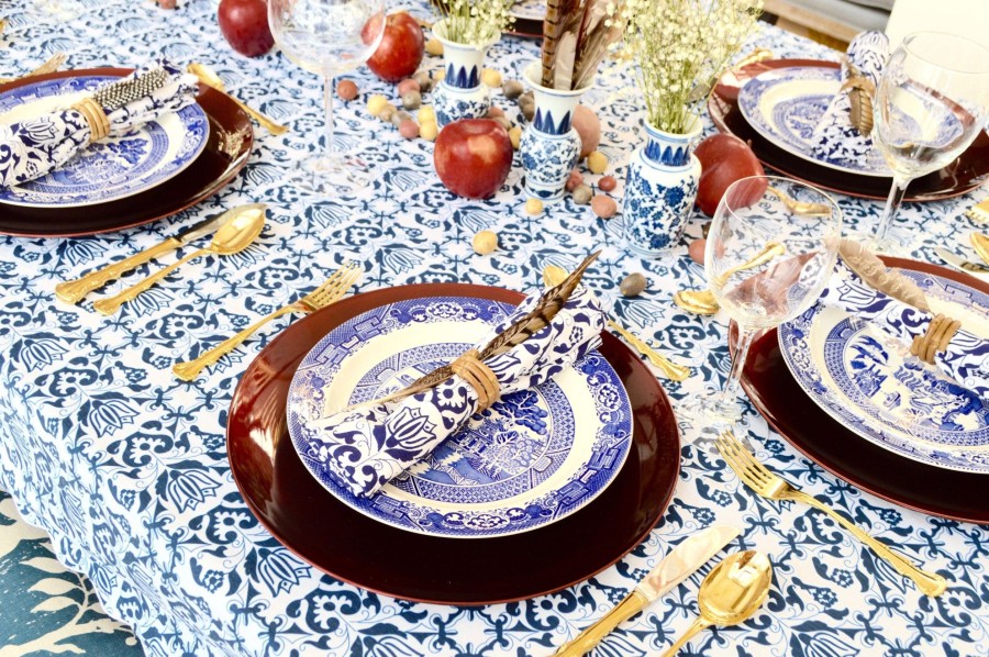 Homeware Chefanie | Blue & White Napkins (4)