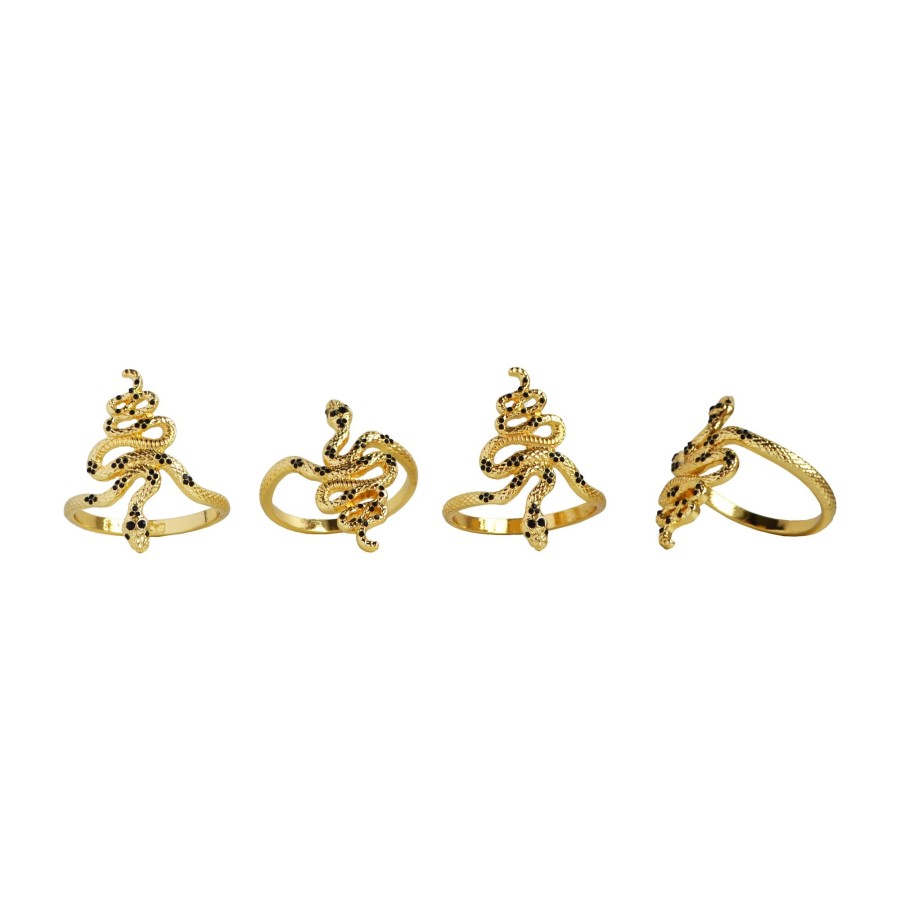 Homeware Chefanie | Snake Napkin Rings (4)