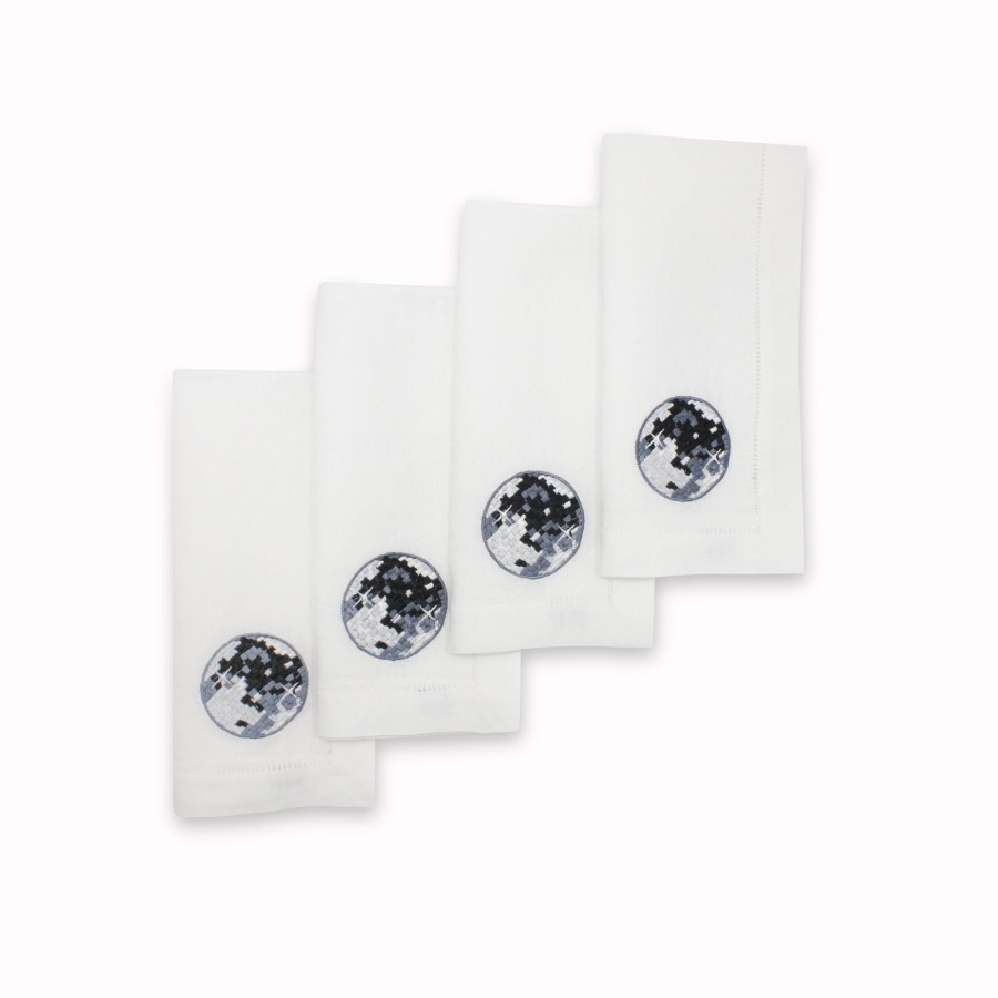 Homeware Chefanie | Disco Ball Dinner Napkins (4)