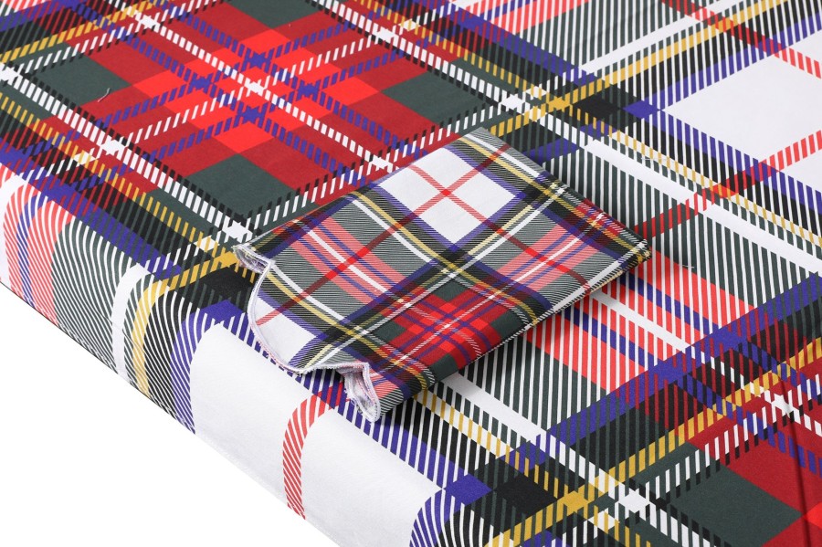 Homeware Chefanie | White Plaid Tablecloth