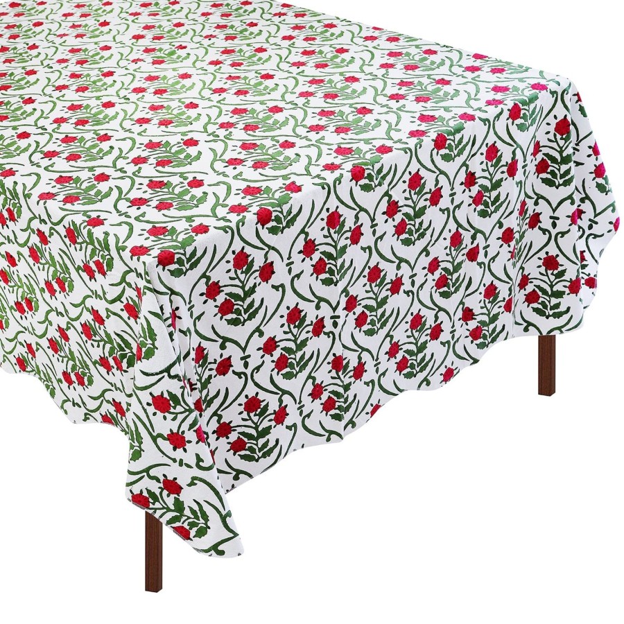 Homeware Chefanie | Block Print Noel Tablecloth