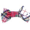 Accessories Chefanie | White Plaid Barrette