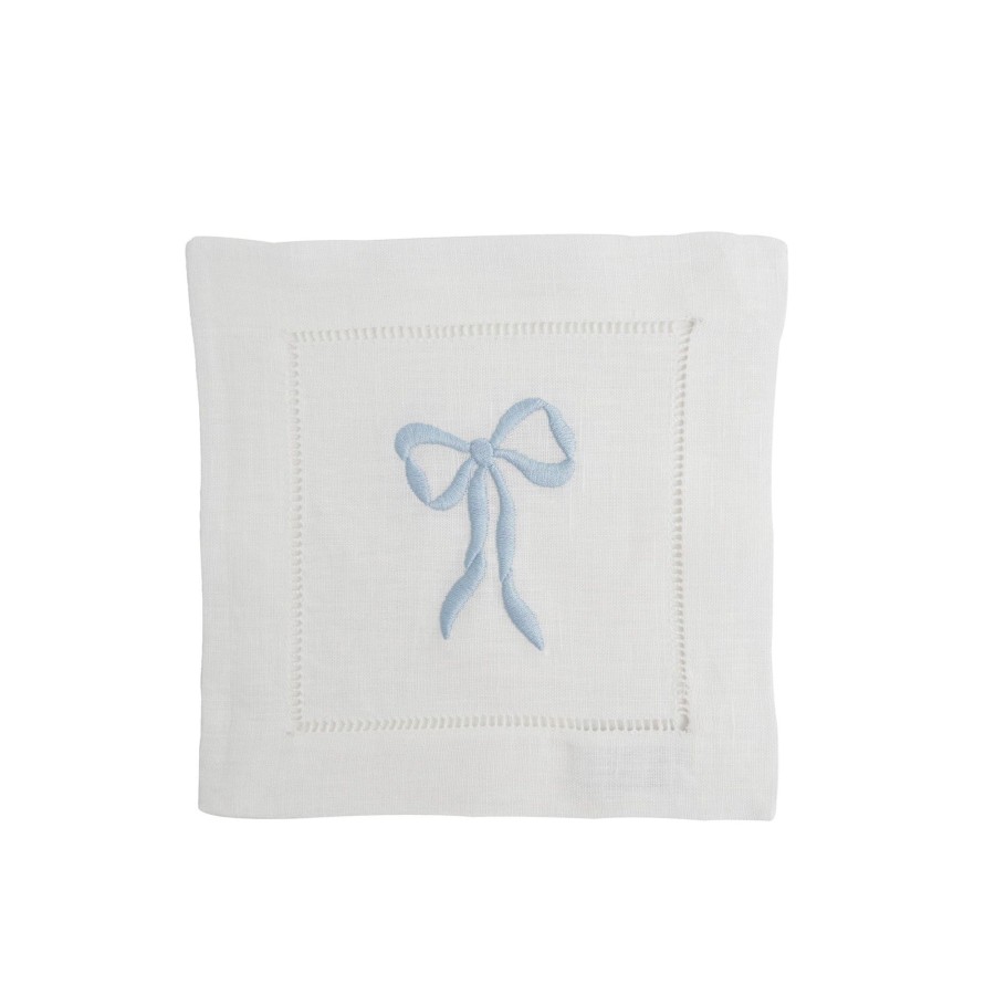 Homeware Chefanie | Blue Bow Cocktail Napkins (4)