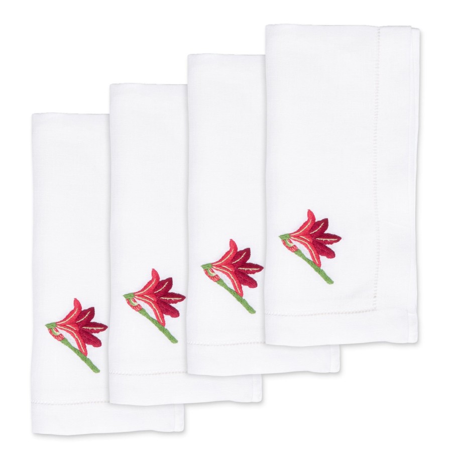 Homeware Chefanie | Amaryllis Dinner Napkins (4)