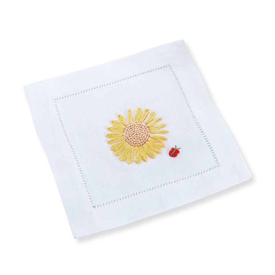 Homeware Chefanie | Sunflower Cocktail Napkins (4)