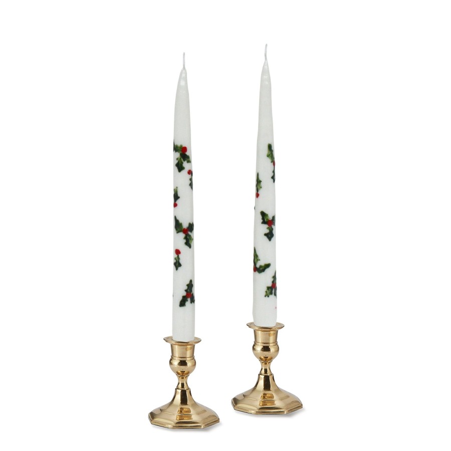 Homeware Chefanie | New Holly Painted Tapers (2)