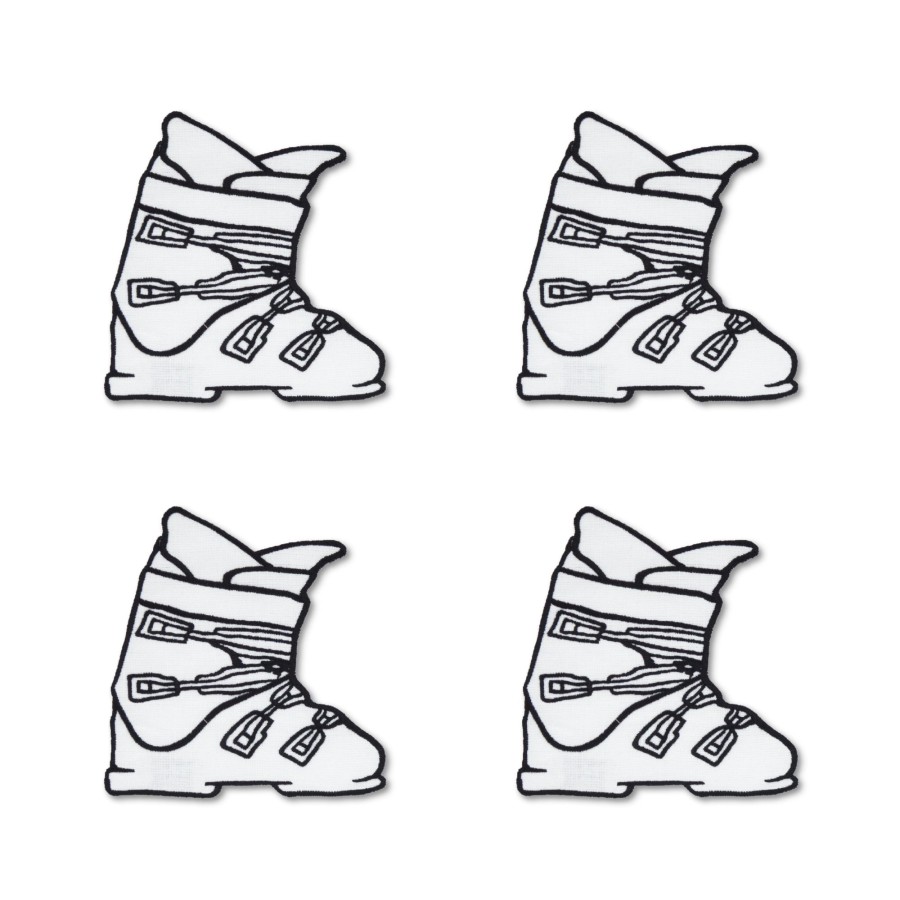 Homeware Chefanie | Ski Boot Cocktail Napkins (4)