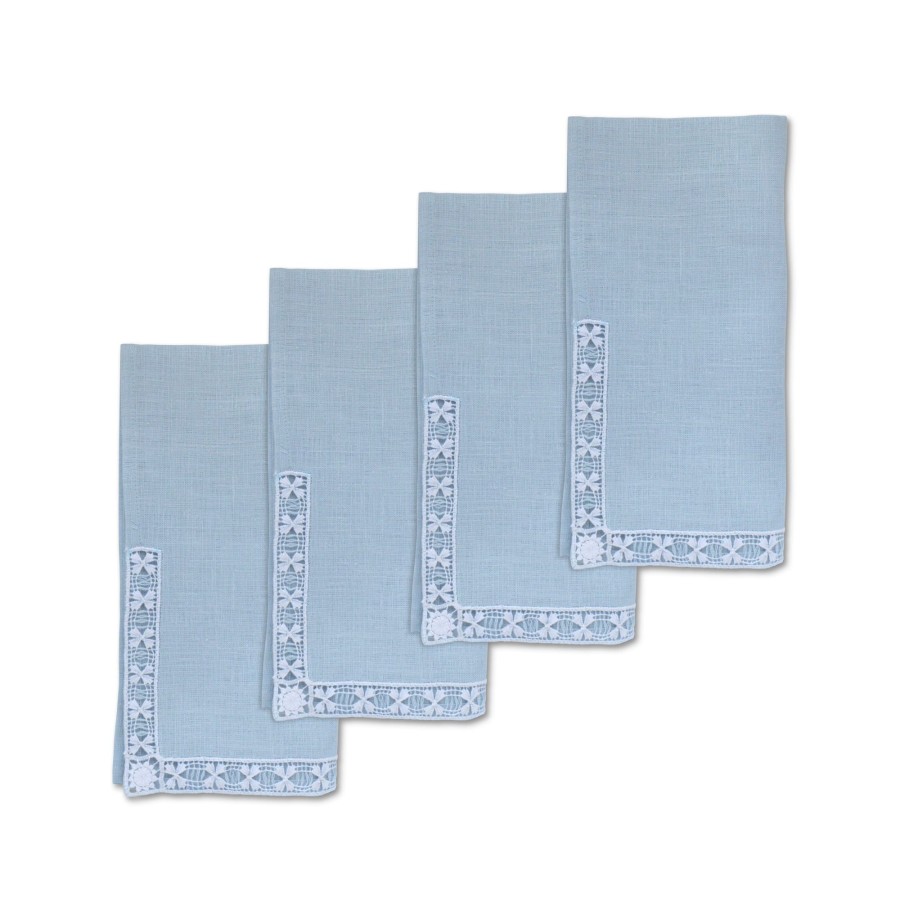 Homeware Chefanie | Blue Lace Dinner Napkins (4)