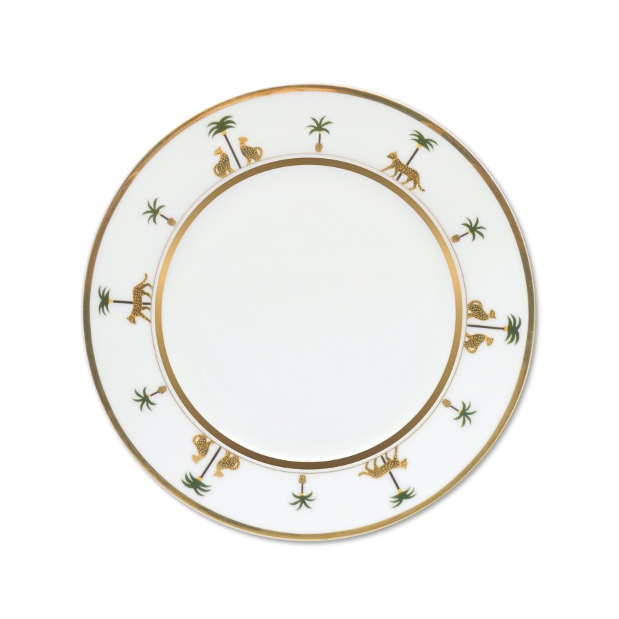 Homeware Chefanie | Gold Leopard Dinner Plate