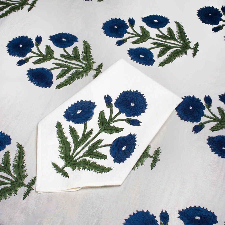 Homeware Chefanie | Blue Poppy Tablecloth