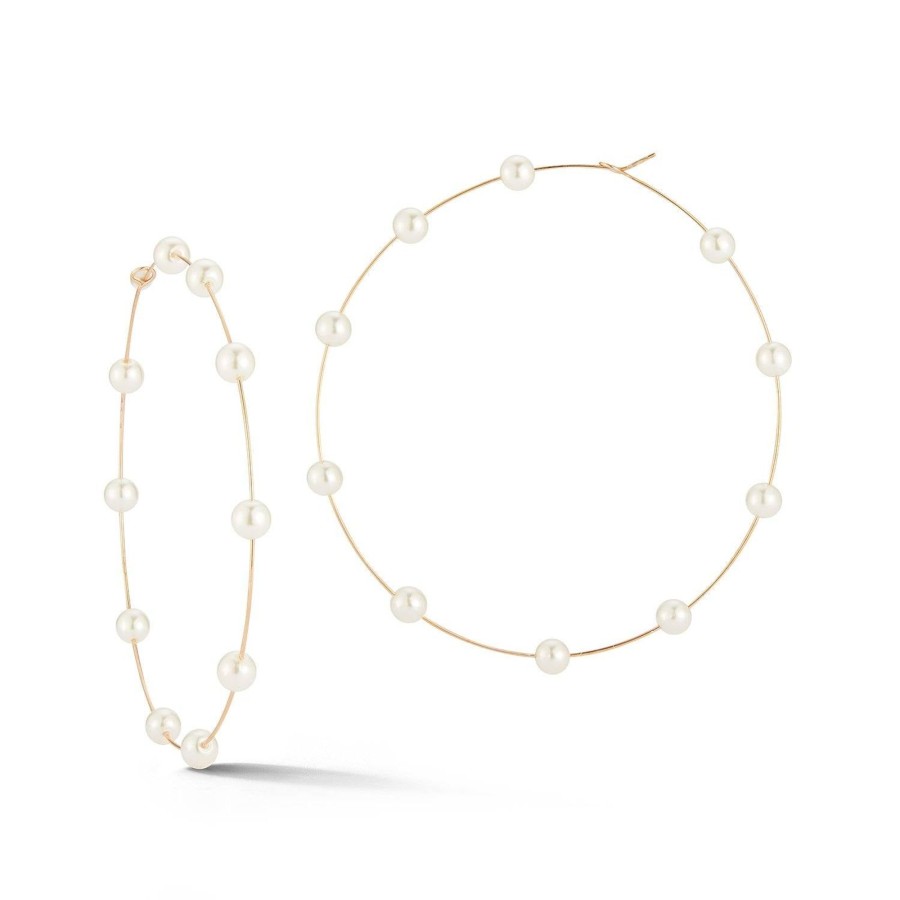 Accessories Chefanie | Pearl Hoops