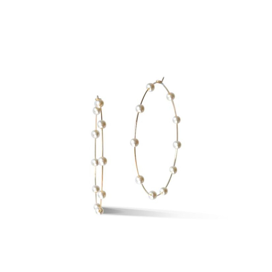 Accessories Chefanie | Pearl Hoops