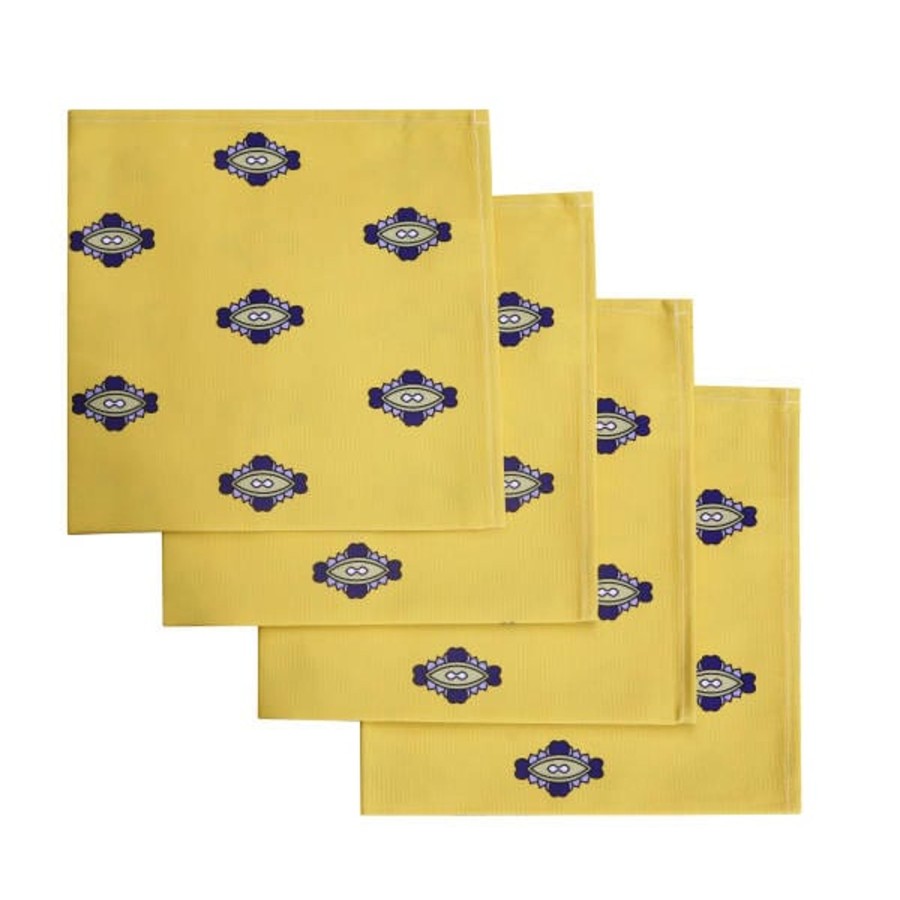 Homeware Chefanie | Yellow Provencal Napkins (4)