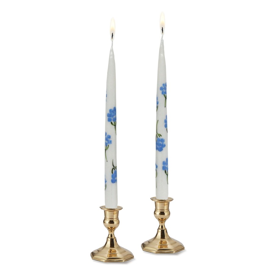 Homeware Chefanie | Hydrangea Painted Tapers (2)