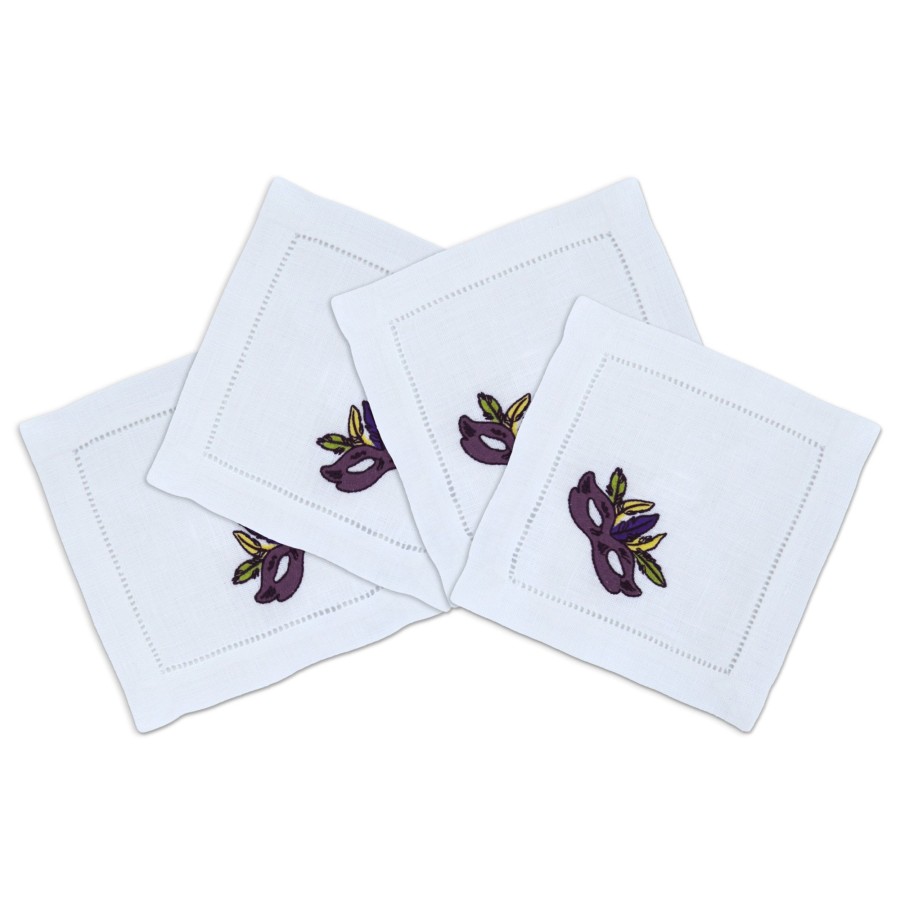 Homeware Chefanie | Mardi Gras Cocktail Napkins (4)