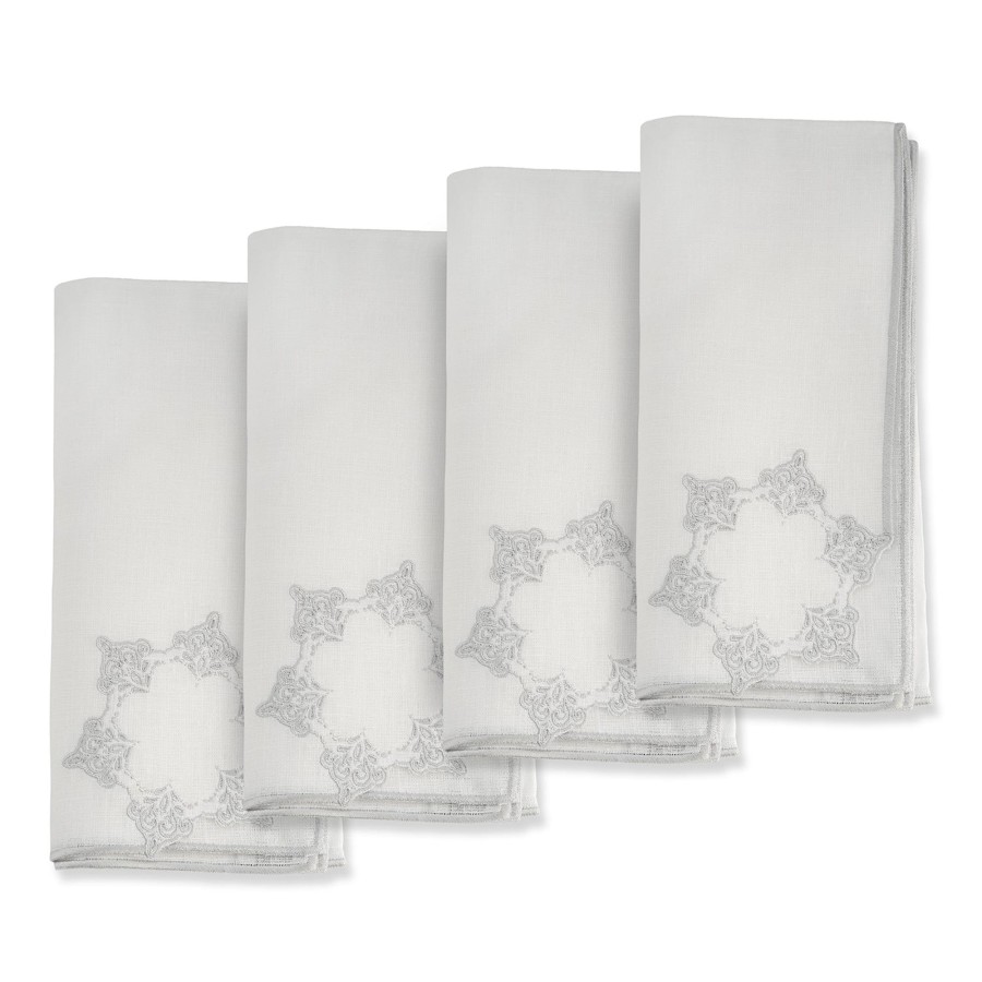 Homeware Chefanie | Snowflake Dinner Napkins (4)