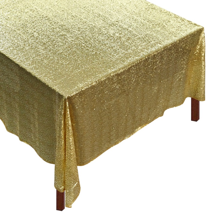 Homeware Chefanie | Gold Sequin Tablecloth